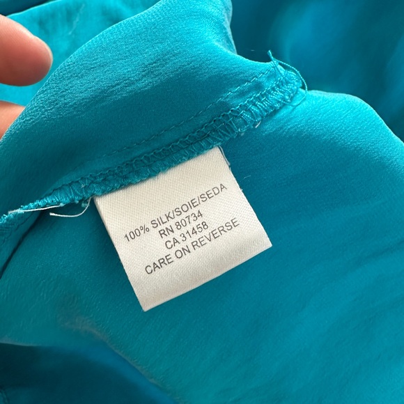 vintage 100% silk dress - Picture 6 of 6